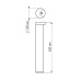 Уличный светильник Arlight LGD-Path-Round120-H650B-12W Warm White 020337