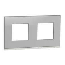 Рамка 2-постовая Schneider Electric Unica New NU600480