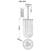 Подвесная люстра Garda Decor 91GH-3503