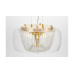 Подвесная люстра Lumina Deco Disposa LDP 7018-500 PR+F.GD