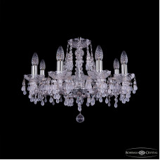 Подвесная люстра Bohemia Ivele Crystal 1410/8/195 Ni V0300