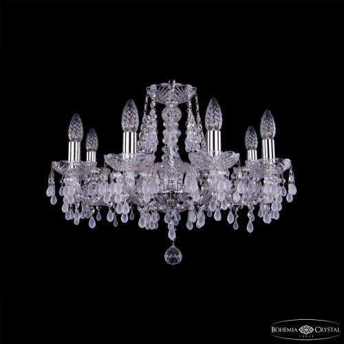 Подвесная люстра Bohemia Ivele Crystal 1410/8/195 Ni V0300