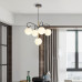Подвесная люстра Arte Milano Neapolis 273808/4+1 BK/GD