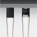 Подвесной светодиодный светильник Ideal Lux Fluo Wide 1800 4000K Black 192628