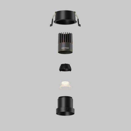 Встраиваемый светильник Maytoni Technical Dip DL116-10W-3K-B