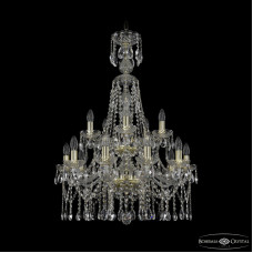 Подвесная люстра Bohemia Ivele Crystal 1413/10+5/220/XL-92/2d G