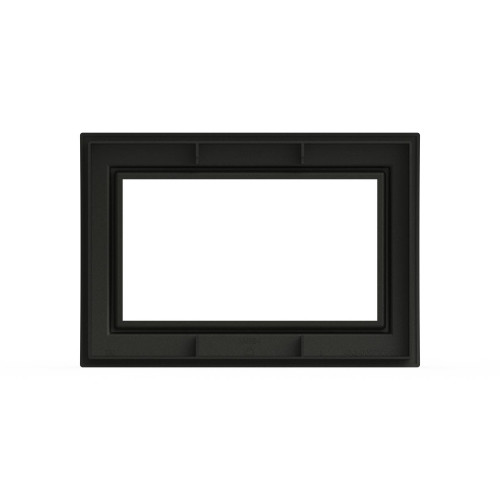 Рамка для двухместной розетки с заземлением ELBI Zena 608-011100-907