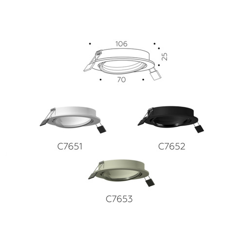 Корпус светильника Ambrella Light DIY Spot C7652