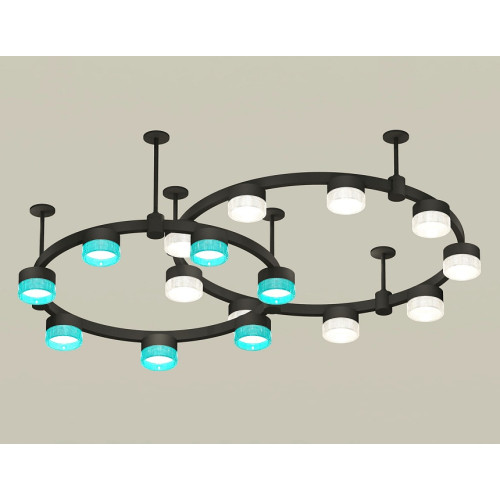 Комплект подвесного светильника Ambrella Light Techno Ring XR92221210 (A9222, A9227, C9238, C9232, N8480, N8488)