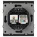 Розетка Эра Arktik 16-3110-05 комбинированная RJ45+TV антрацит Б0070498