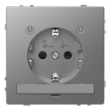 Розетка Schneider Electric Merten D-Life 16A с/з и LED модулем MTN2304-6036