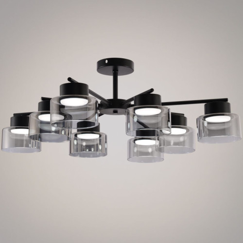 Люстра на штанге Reluce 47010-0.3-08 BK Люстра на штанге Reluce 47010-0.3-08 BK