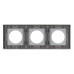 Рамка стеклянная на 3 поста Arlight FRM-GLARE-GC-3-GR 043840