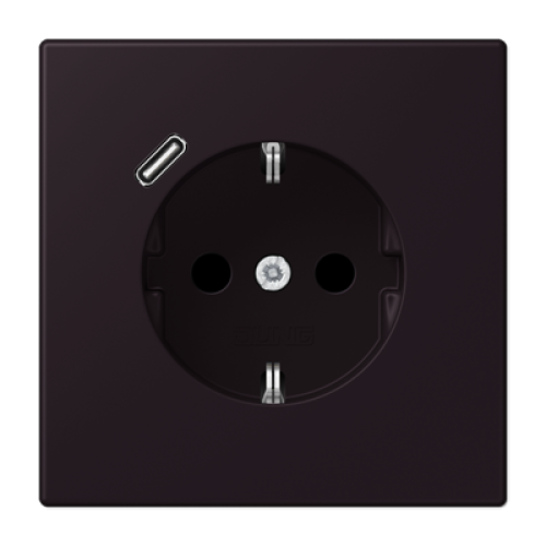 Розетка 2K+З USB Typ C Jung LC1520-18C248