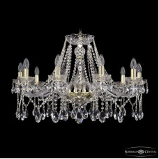 Подвесная люстра Bohemia Ivele Crystal 1413/10/300 G