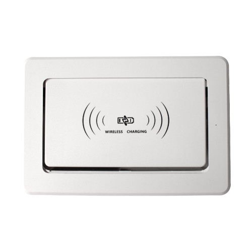 Блок розеток LK-DMS-742 (2 секции полуавтоматический 2 USB беспроводная зарядка) Mebax 00-00002869