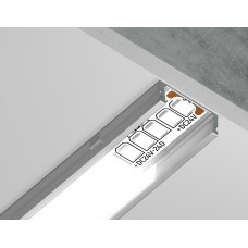 Алюминиевый накладной профиль Ambrella Light Alum Profile GP1700AL