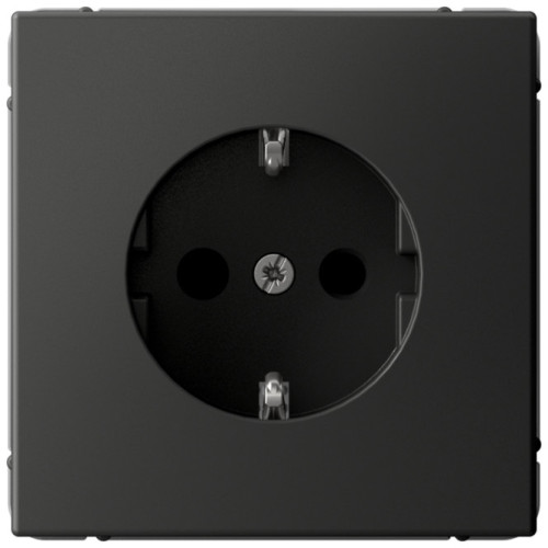 Розетка с заземлением со шторками, 16А, механизм, быстрозажим. клем. Systeme Electric ArtGallery Базальт GAL001445S Розетка с заземлением со шторками, 16А, механизм, быстрозажим. клем. Systeme Electric ArtGallery Базальт GAL001445S