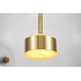 Подвесной светодиодный светильник Lumina Deco Neroni LDP 6016-3+1 GD