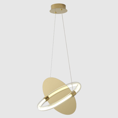 Подвесной светильник Crystal Lux NEBULA SP22W LED GOLD Подвесной светильник Crystal Lux NEBULA SP22W LED GOLD