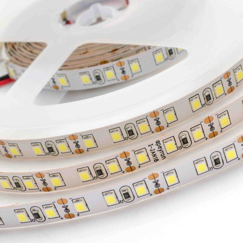 Светодиодная лента Apeyron 12В СТ 9,6Вт/м smd3528, 120д/м IP20 600Лм/м 5м 6500К 00-31