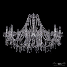 Подвесная люстра Bohemia Ivele Crystal 1403/12/360 Ni
