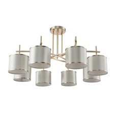 Потолочная люстра Crystal Lux Sergio PL8 Gold