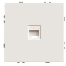Розетка компьютерная 1-местная RJ-45 (механизм) RST00-5117-08 кашемир soft touch 49899