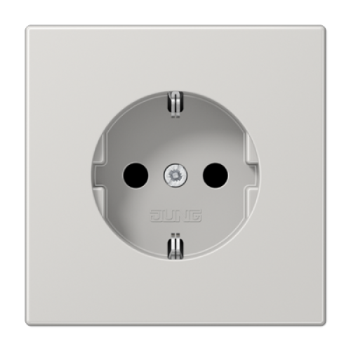 Розетка штепсельная Schuko Jung LS1520NLG