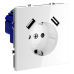 Розетка с USB, А+А Voltum S70 VLS040401