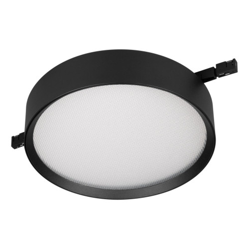 Трековый магнитный светильник Arlight MAG-MICROCOSM-RONDO-R150-15W Day4000 (BK, 90 deg, 24V) (IP20 Металл) 051754