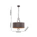 Подвесная люстра Favourite Ferrous 4007-2P
