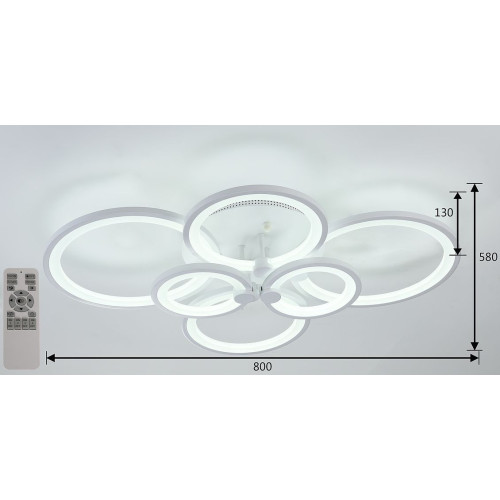 Потолочная светодиодная люстра F-Promo Cosmo 2291-6U