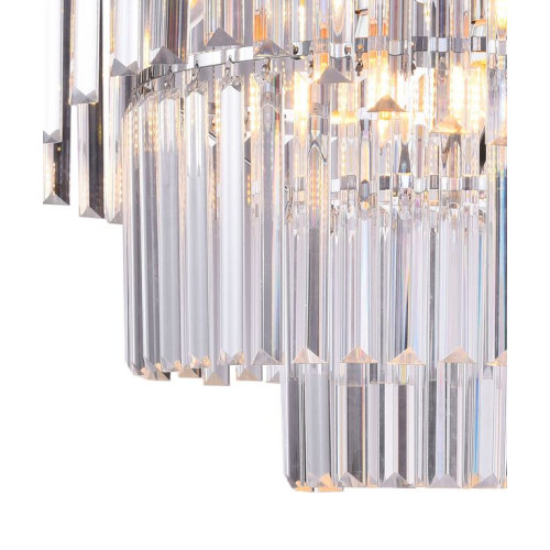 Подвесная люстра Natali Kovaltseva ANGEL 81429/6C CHROME