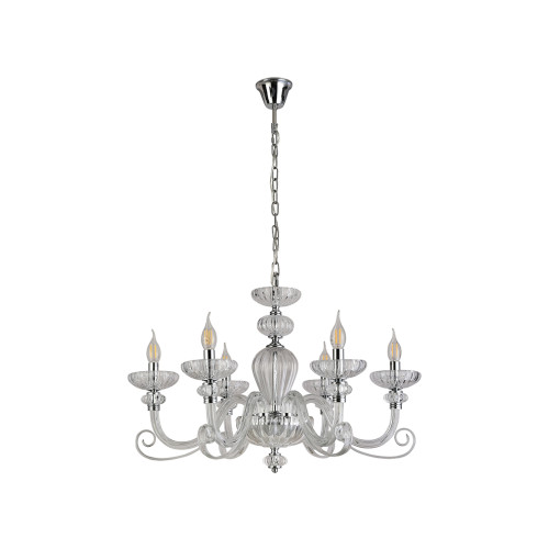 Подвесные люстры Newport 8626/C chrome clear М0071525