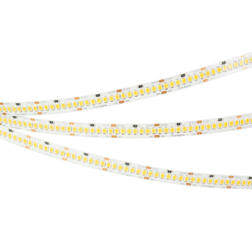Светодиодная лента Arlight RT-A252-10mm 24V Warm2400 (11 W/m, IP20, 2835, 5m) (Arlight, 10 Вт/м, IP20) 028620(2)