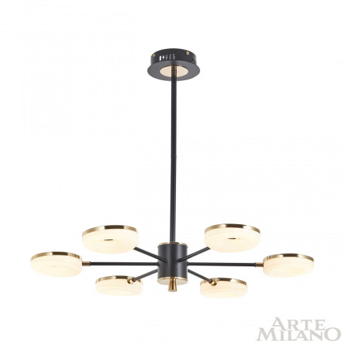 Люстра на штанге Arte Milano 277499/6 BK/GD