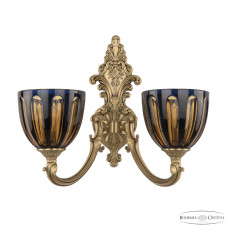 Бра Bohemia Ivele Crystal Verona 7209B14/2/175 FP P1 U Amber-Blue/H-1H