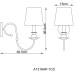 Бра Arte Lamp Molly A1316AP-1CC