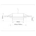 Встраиваемый светильник Ambrella Light GX53 Acrylic Tech Techno Spot TN52422