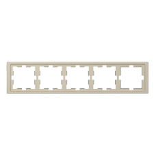 Рамка 5-постовая Schneider Electric Merten D-Life MTN4050-6533