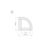 Профиль Arlight WPH-KANT-H10-2000 OPAL 023301