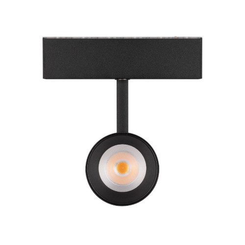 Трековый магнитный светильник Arlight MAG-SPOT-45-R65-18W Warm3000 (BK, 36 deg, 24V, DALI) 046595