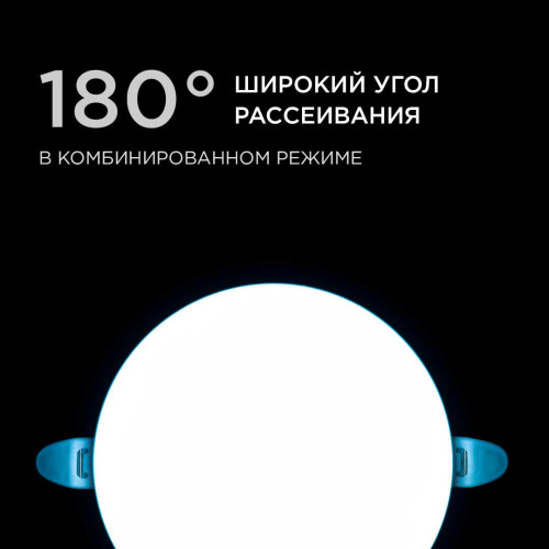 Встраиваемая светодиодная панель безрамочная Apeyron FLP 06-107