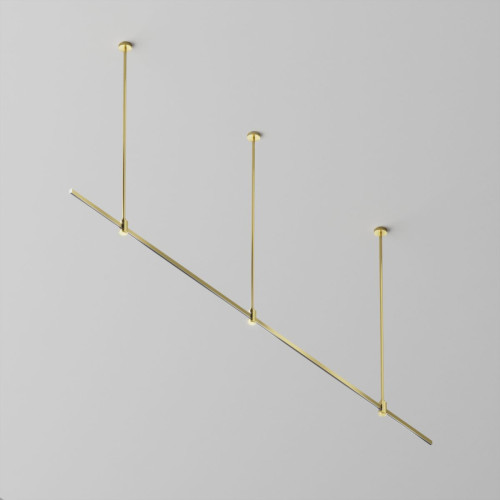 Основание Long прямое на жестких подвесах для трековых светильников Maytoni Technical Flarity TFC-Flar-L01-BS Основание Long прямое на жестких подвесах для трековых светильников Maytoni Technical Flarity TFC-Flar-L01-BS