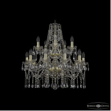 Подвесная люстра Bohemia Ivele Crystal 1413/10+5/220/2d G