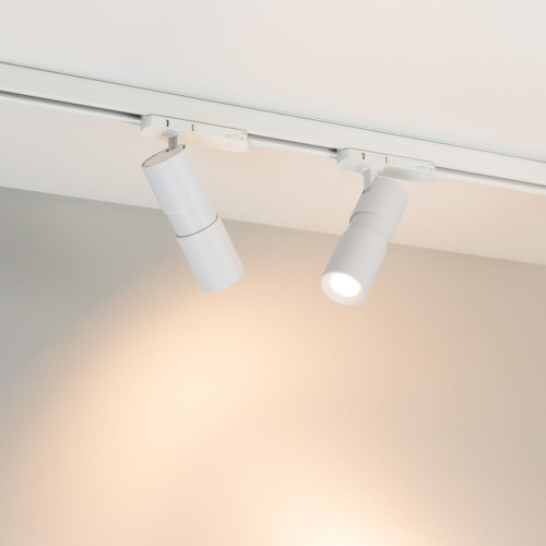 Трековый трехфазный светильник Arlight LGD-ARTEMIS-TRACK-4TR-R55-12W Warm2700 (WH, 8-80 deg, 230V) (IP20 Металл) 062275