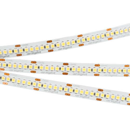 Светодиодная лента Arlight RT-A240-10mm 24V Warm2700 (19.2W/m, IP20, 3528, 5m) 017428(1)