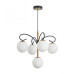 Подвесная люстра Arte Milano Neapolis 273808/4+1 BK/GD