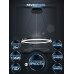Подвесная люстра Seven Fires Liven SF5023/1P-BK-GD